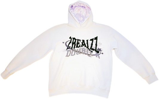 Urban Streetwear Hoodie - White