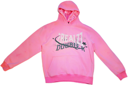 Urban Streetwear Hoodie - Pink